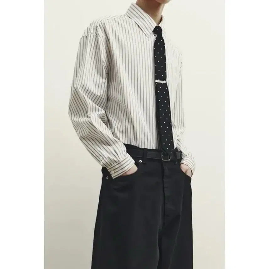 [BUNJANG] Youth Stripe Shirt / youth 스트라이프 셔츠 Moon