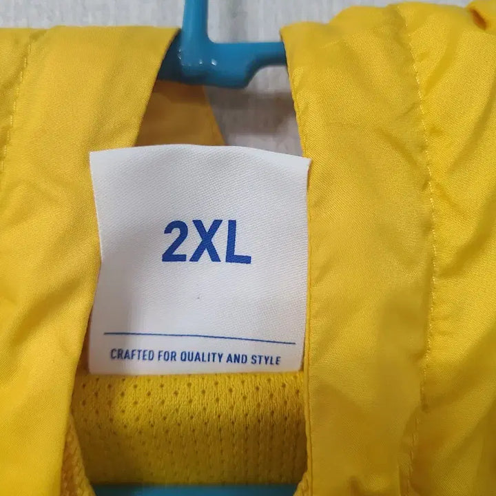 [BUNJANG] Reebok Windbreaker 2XL Yellow Black White / 리복 바람막이 2XL 옐로우 블랙 화이트