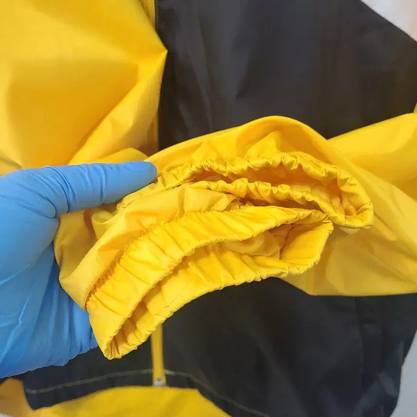 [BUNJANG] Reebok Windbreaker 2XL Yellow Black White / 리복 바람막이 2XL 옐로우 블랙 화이트