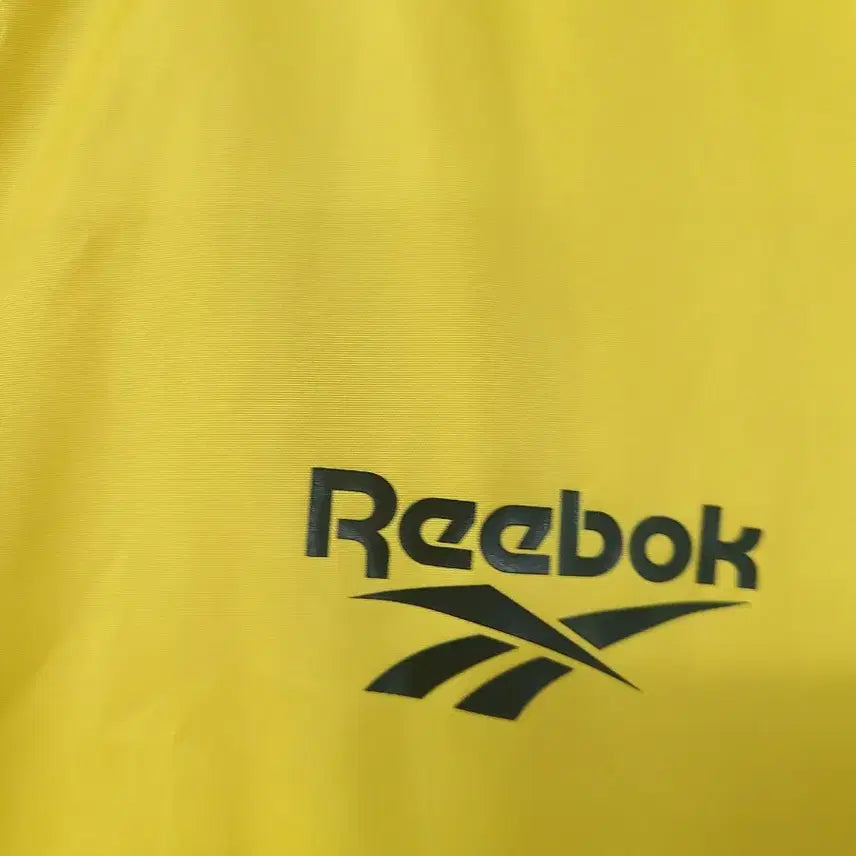 [BUNJANG] Reebok Windbreaker 2XL Yellow Black White / 리복 바람막이 2XL 옐로우 블랙 화이트