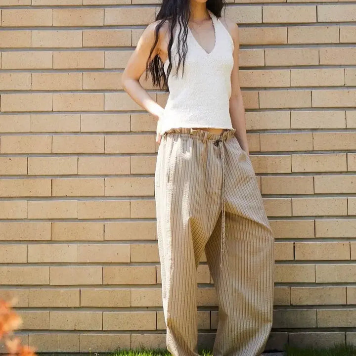 [SOLD OUT] Ged Ease string pants - 스트라이프
