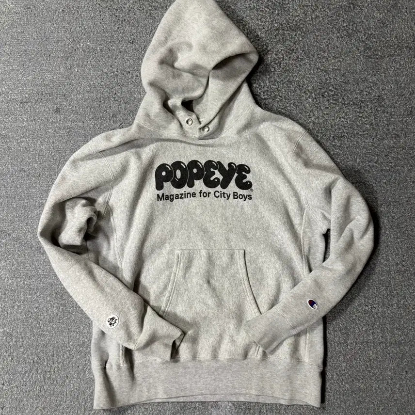 [BUNJANG] BEAMS x POPEYE x CHAMPION Hoodie / BEAMS x POPEYE x CHAMPION 빔즈x뽀빠이x챔피온  후드
