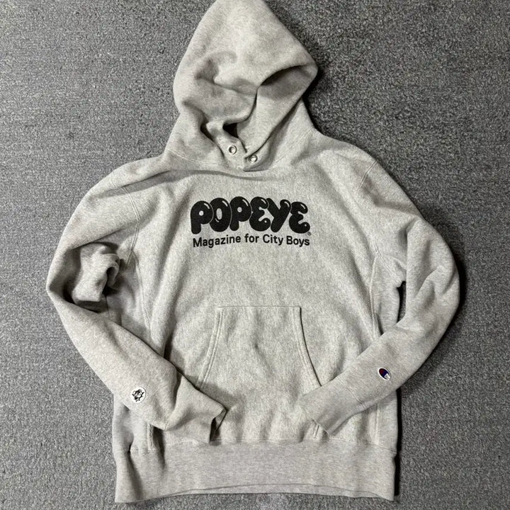 [BUNJANG] BEAMS x POPEYE x CHAMPION Hoodie / BEAMS x POPEYE x CHAMPION 빔즈x뽀빠이x챔피온  후드