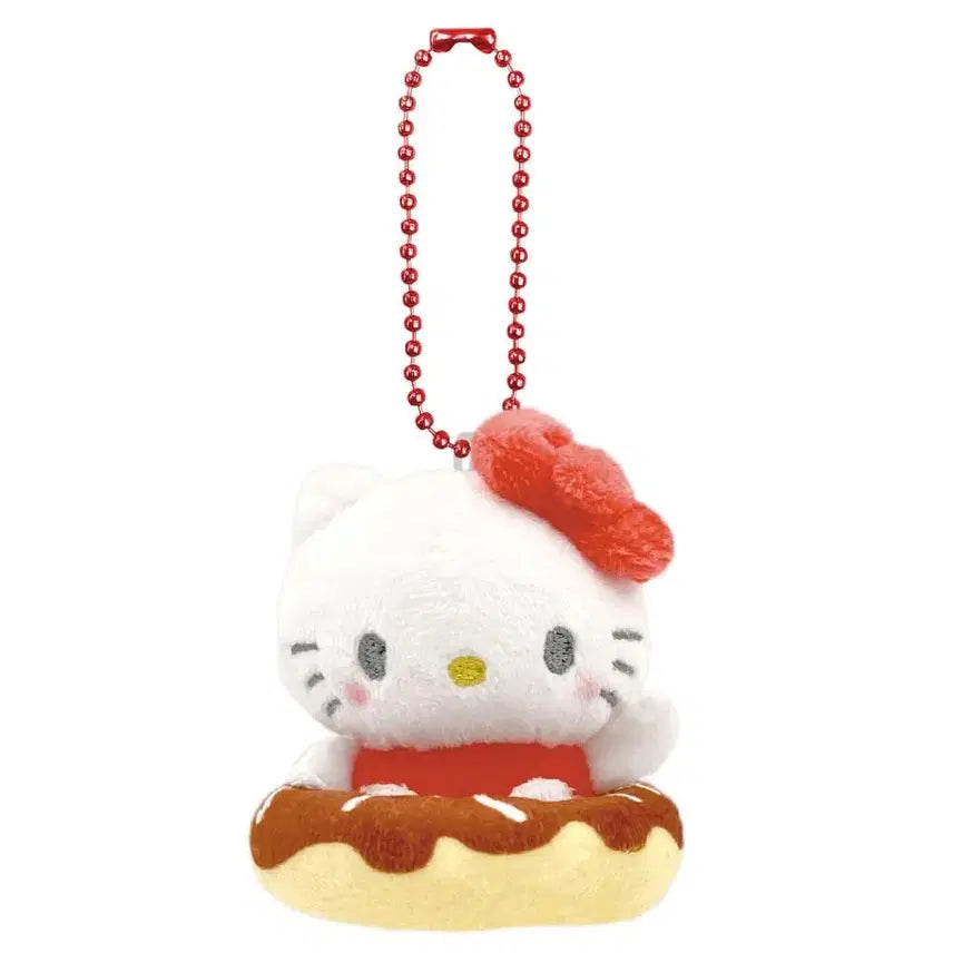 [BUNJANG] Hello Kitty Donut Mascot Keyring / 도넛 in 마스코트 헬로키티 키링
