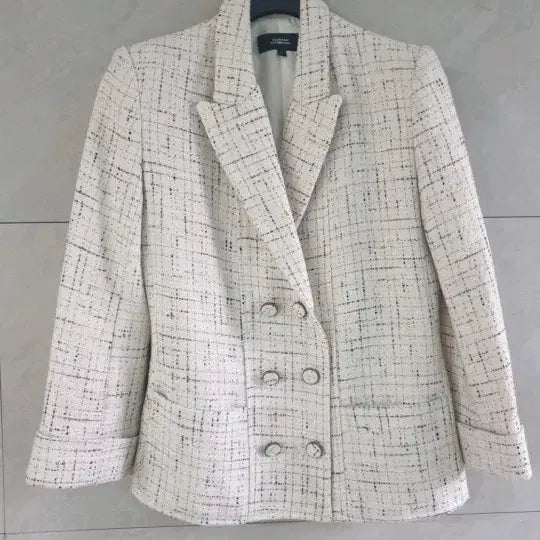 [BUNJANG] Blossom H Tweed Jacket / 44~마른55)블러썸에이치 트위드 자켓(하객룩, 정장룩)