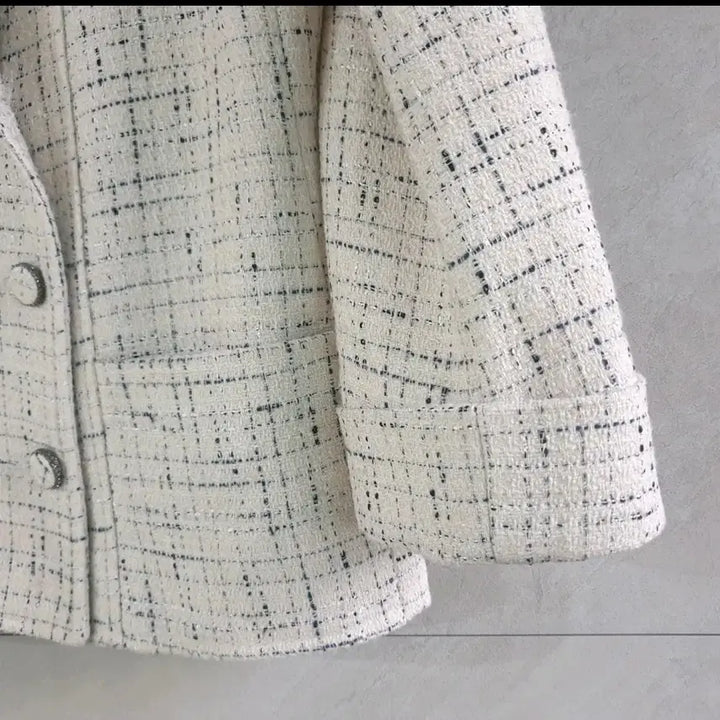 [BUNJANG] Blossom H Tweed Jacket / 44~마른55)블러썸에이치 트위드 자켓(하객룩, 정장룩)