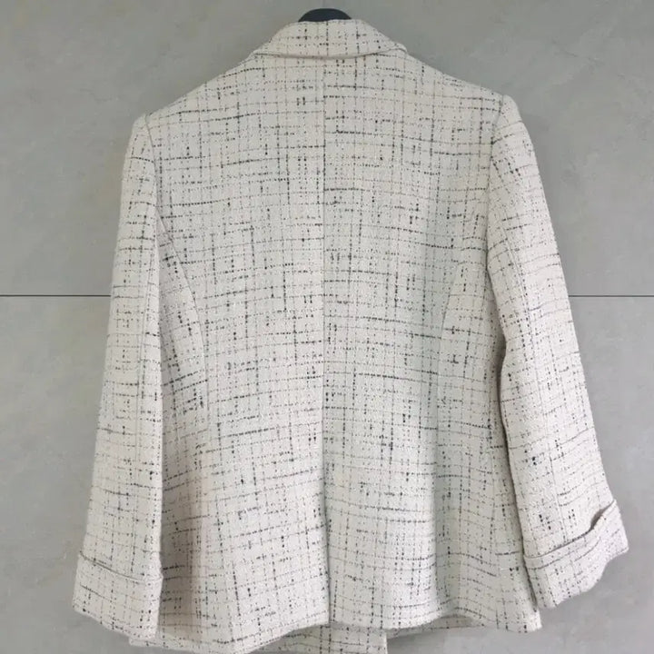 [BUNJANG] Blossom H Tweed Jacket / 44~마른55)블러썸에이치 트위드 자켓(하객룩, 정장룩)