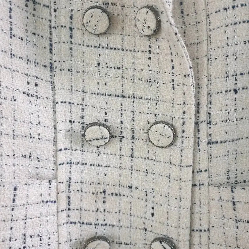 [BUNJANG] Blossom H Tweed Jacket / 44~마른55)블러썸에이치 트위드 자켓(하객룩, 정장룩)
