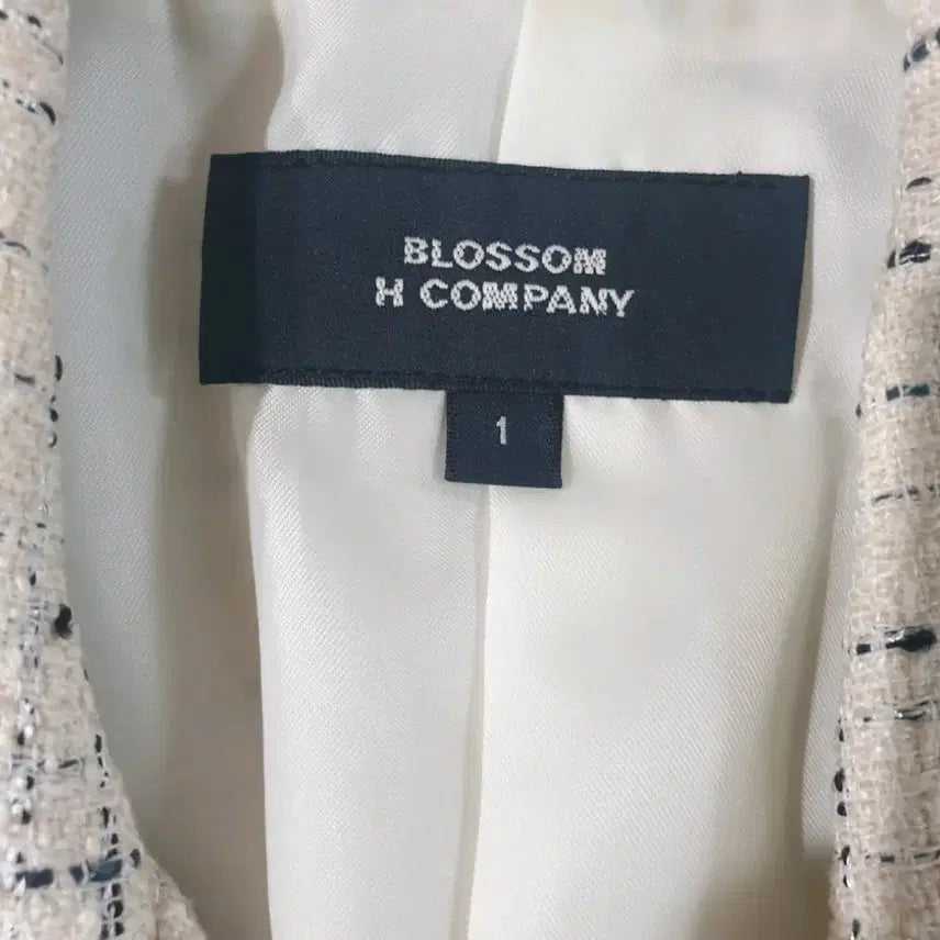 [BUNJANG] Blossom H Tweed Jacket / 44~마른55)블러썸에이치 트위드 자켓(하객룩, 정장룩)