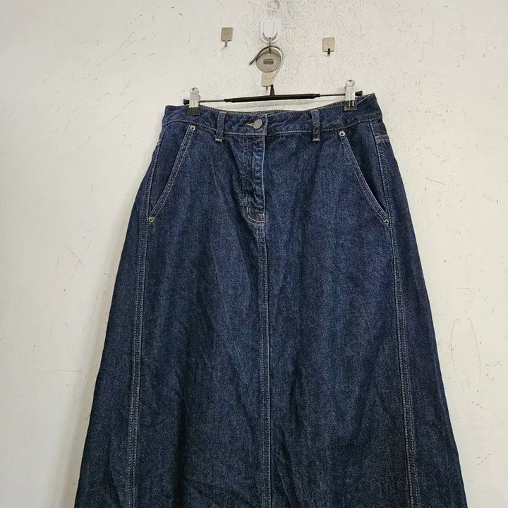 [BUNJANG] Denim Long Skirt / 청 데님 롱 스커트