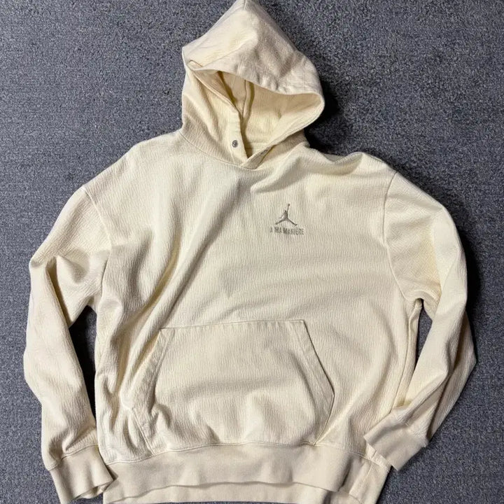 [BUNJANG] A.MA.MANIERE Jordan Hoodie (Ivory) / JORDAN x A.MA.MANIERE 조던x아마마니에르 후드 L