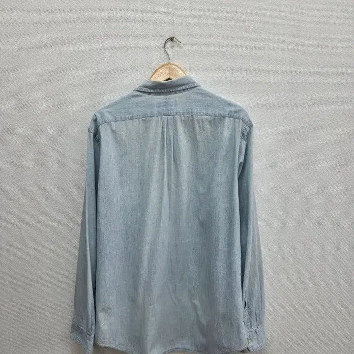 [BUNJANG] Polo Ralph Lauren Chambray Denim Shirt / 폴로 신형 샴브레이 데님 셔츠 / C-1075