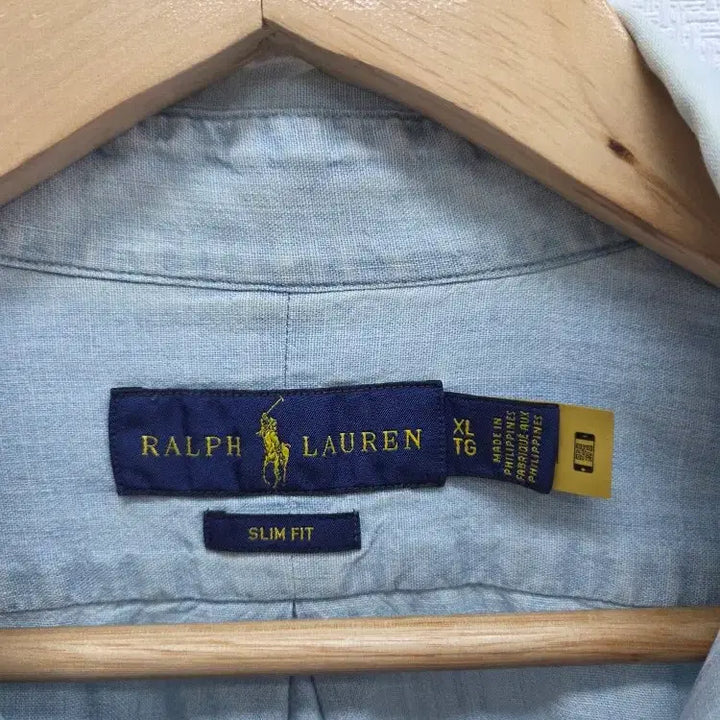 [BUNJANG] Polo Ralph Lauren Chambray Denim Shirt / 폴로 신형 샴브레이 데님 셔츠 / C-1075