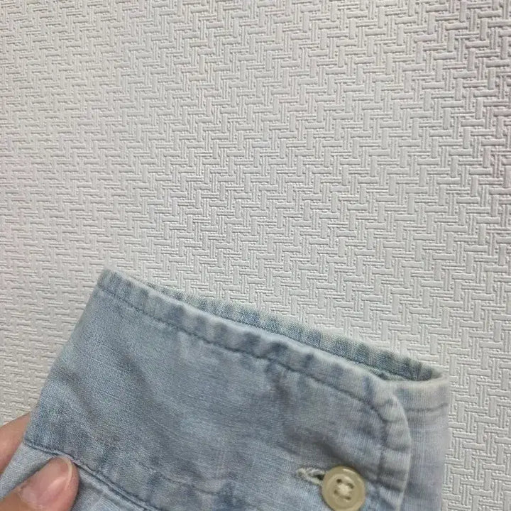 [BUNJANG] Polo Ralph Lauren Chambray Denim Shirt / 폴로 신형 샴브레이 데님 셔츠 / C-1075