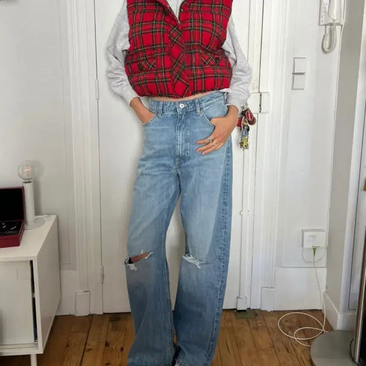 [BUNJANG] Floodcell Number Project Head-to-Toe Best Padded Vest / 플러드셀 넘버프로젝트 헤드투토 베스트패딩