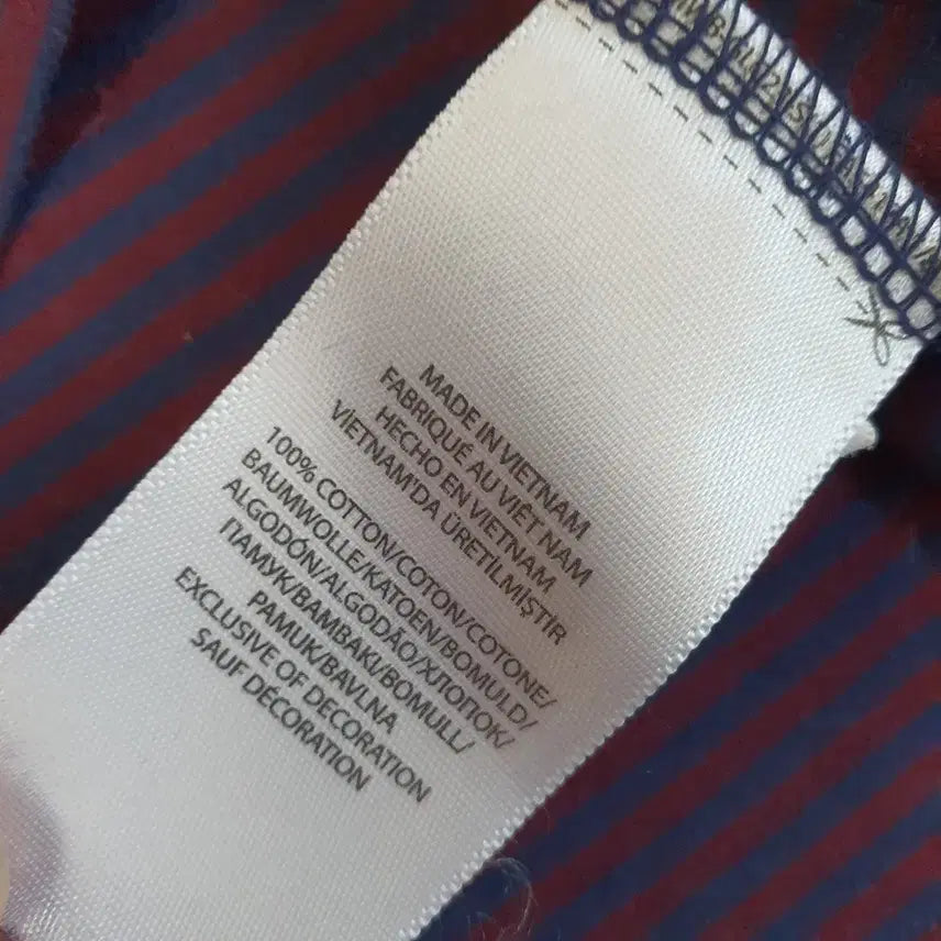 [BUNJANG] Polo Ralph Lauren Striped Polo Shirt / 폴로 랄프로렌 반소매 카라티 남자95