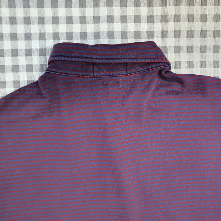 [BUNJANG] Polo Ralph Lauren Striped Polo Shirt / 폴로 랄프로렌 반소매 카라티 남자95