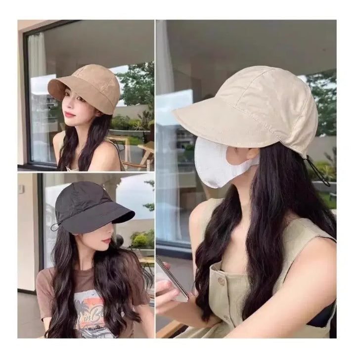 [BUNJANG] Sunshade Hat / 햇빛 가리개 모자(새상품)