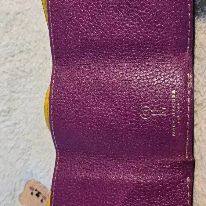 [BUNJANG] Marc Jacobs Purple Bifold Wallet Coin Purse / 마크제이콥스 퍼플 반지갑 동전지갑