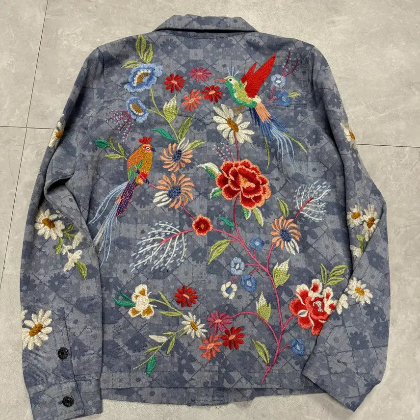 [BUNJANG] Johnny Was Embroidered Top / 85 조니와스 Johnny Was 자수