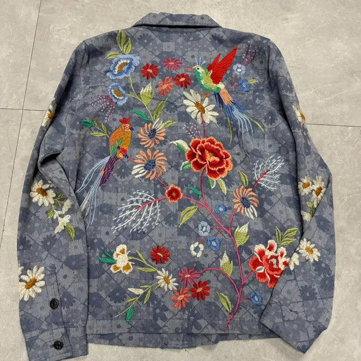 [BUNJANG] Johnny Was Embroidered Top / 85 조니와스 Johnny Was 자수