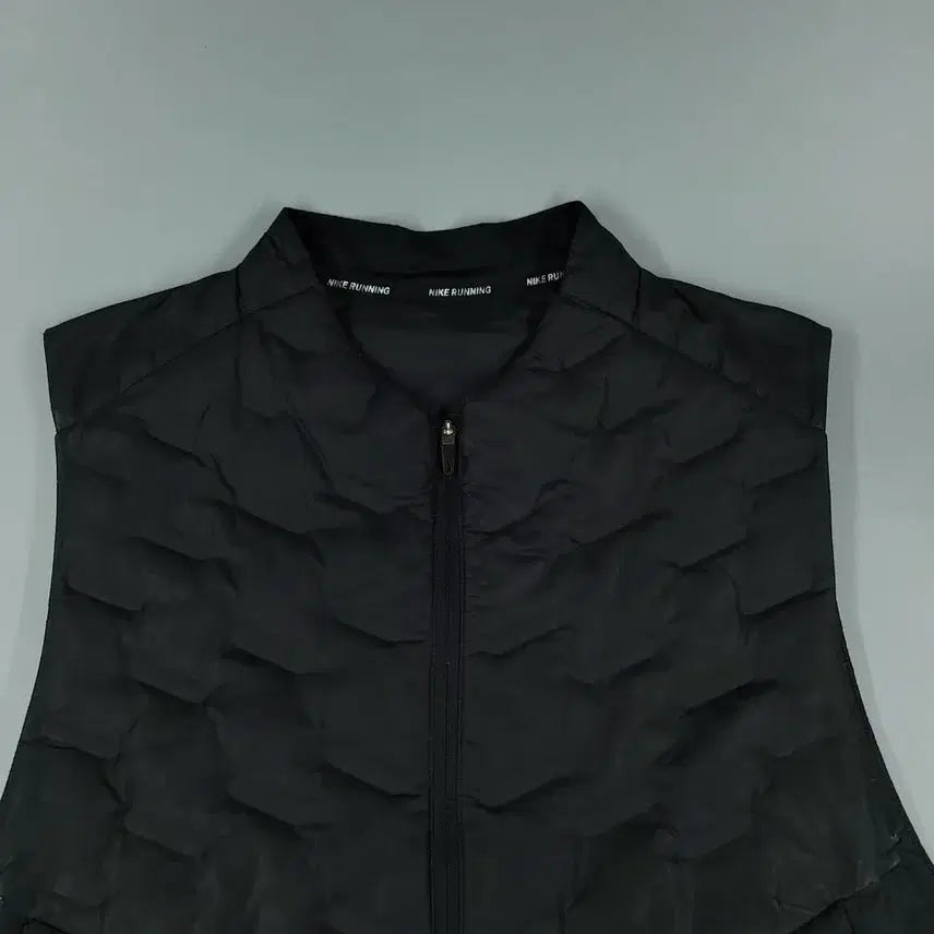 [BUNJANG] Nike ADV Black Two-Way Zipper Multi-Pocket Padded Goose Down Jacket / 나이키 러닝 ADV 블랙 투웨이지퍼 멀티포켓 패디드 구스다운 거위털 리펠
