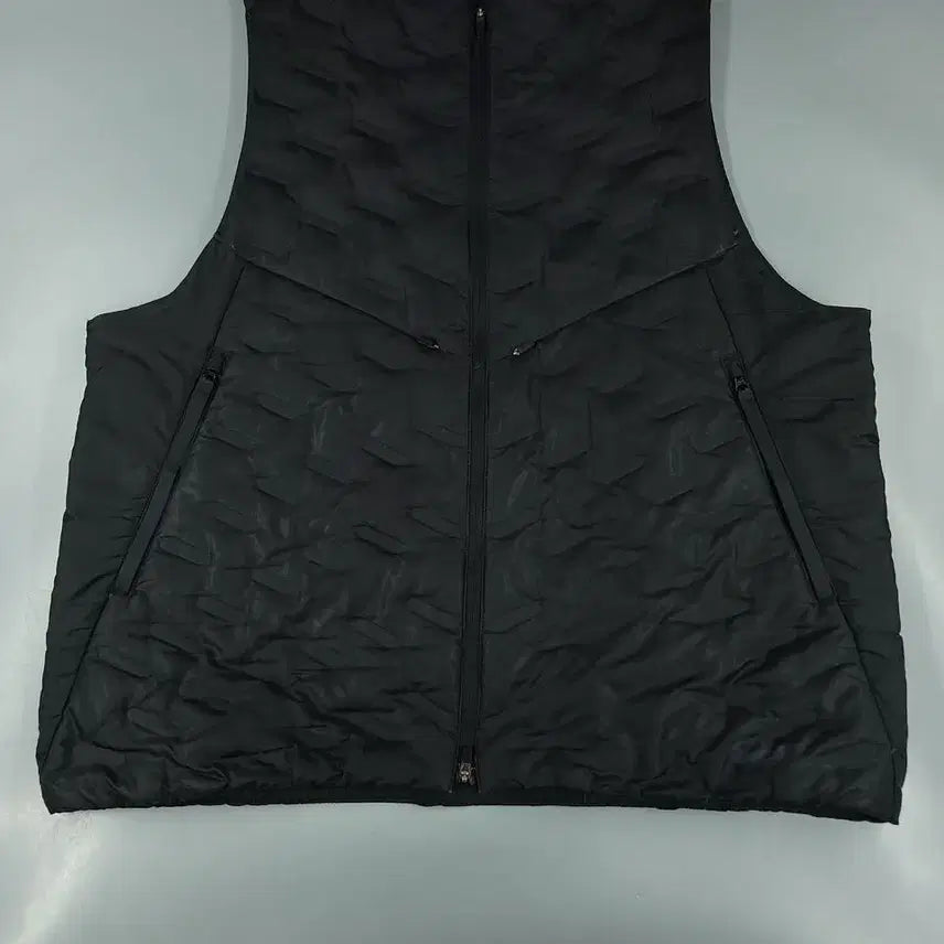 [BUNJANG] Nike ADV Black Two-Way Zipper Multi-Pocket Padded Goose Down Jacket / 나이키 러닝 ADV 블랙 투웨이지퍼 멀티포켓 패디드 구스다운 거위털 리펠