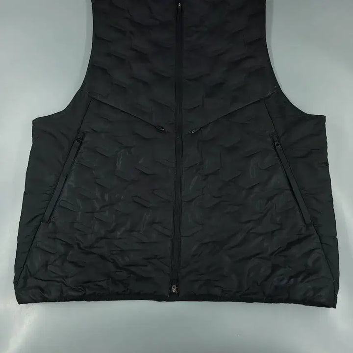 [BUNJANG] Nike ADV Black Two-Way Zipper Multi-Pocket Padded Goose Down Jacket / 나이키 러닝 ADV 블랙 투웨이지퍼 멀티포켓 패디드 구스다운 거위털 리펠