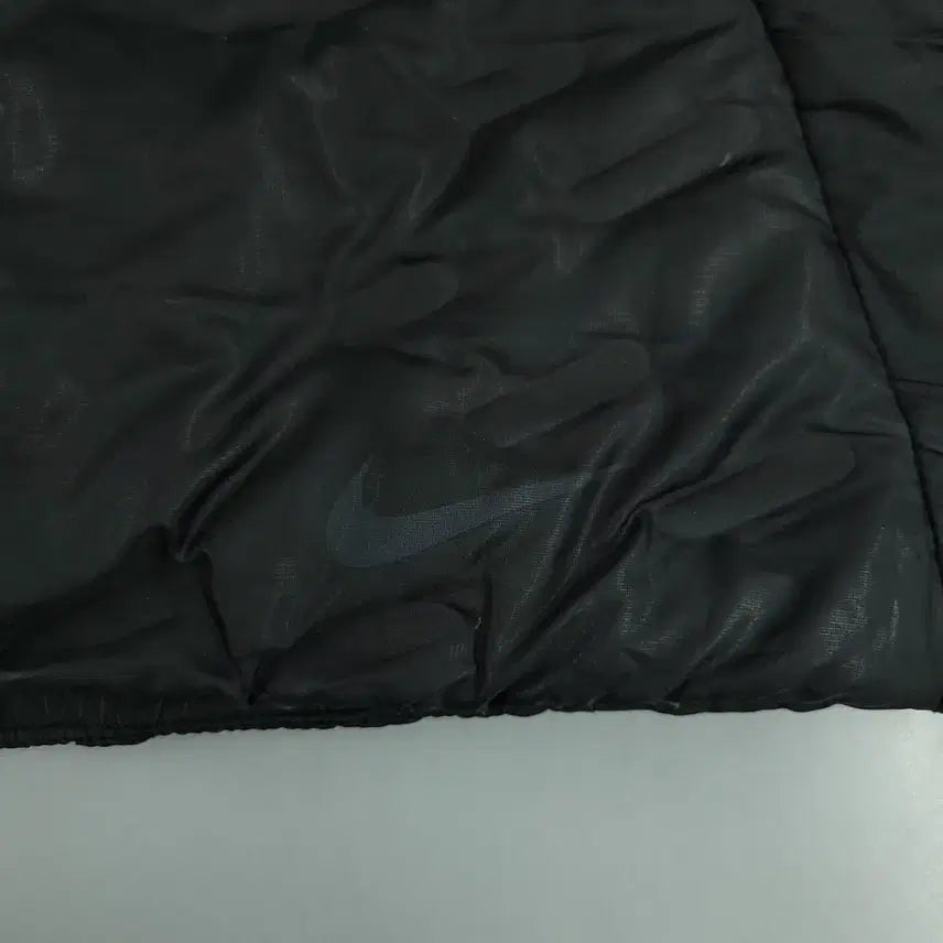 [BUNJANG] Nike ADV Black Two-Way Zipper Multi-Pocket Padded Goose Down Jacket / 나이키 러닝 ADV 블랙 투웨이지퍼 멀티포켓 패디드 구스다운 거위털 리펠