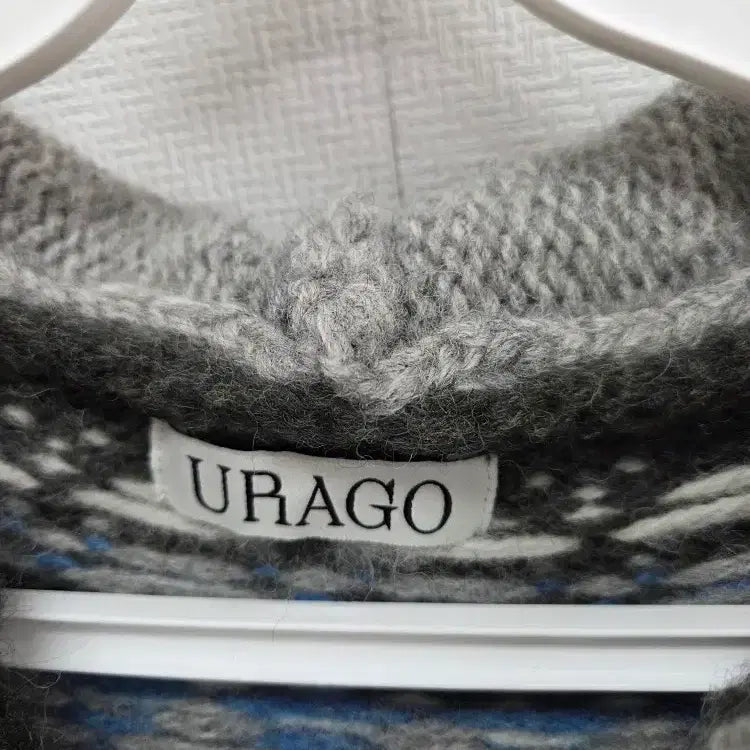 [BUNJANG] U.RAGO Nordic Jacquard Cardigan / 유라고 노르딕 자카드 가디건 / C-1082