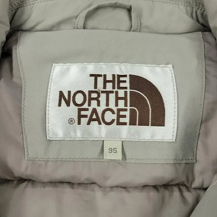 [BUNJANG] The North Face White Label Light Gray Suede Logo VX Active Jacket / 노스페이스 화이트라벨 라이트그레이 스웨이드 로고 네크비조 브이엑스 액티브