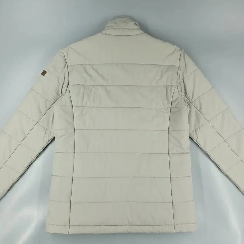 [BUNJANG] The North Face White Label Light Gray Suede Logo VX Active Jacket / 노스페이스 화이트라벨 라이트그레이 스웨이드 로고 네크비조 브이엑스 액티브