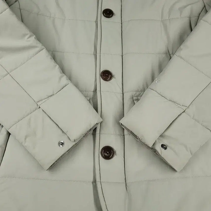 [BUNJANG] The North Face White Label Light Gray Suede Logo VX Active Jacket / 노스페이스 화이트라벨 라이트그레이 스웨이드 로고 네크비조 브이엑스 액티브