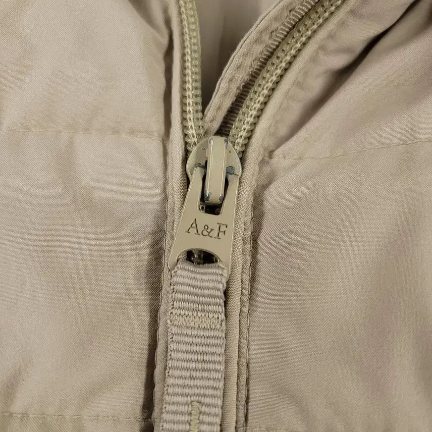 [BUNJANG] Abercrombie Light Beige Packable Women&