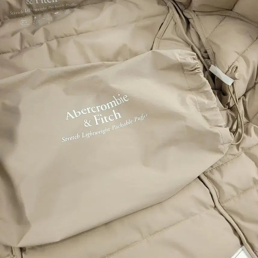 [BUNJANG] Abercrombie Light Beige Packable Women&