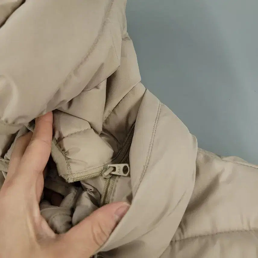 [BUNJANG] Abercrombie Light Beige Packable Women&