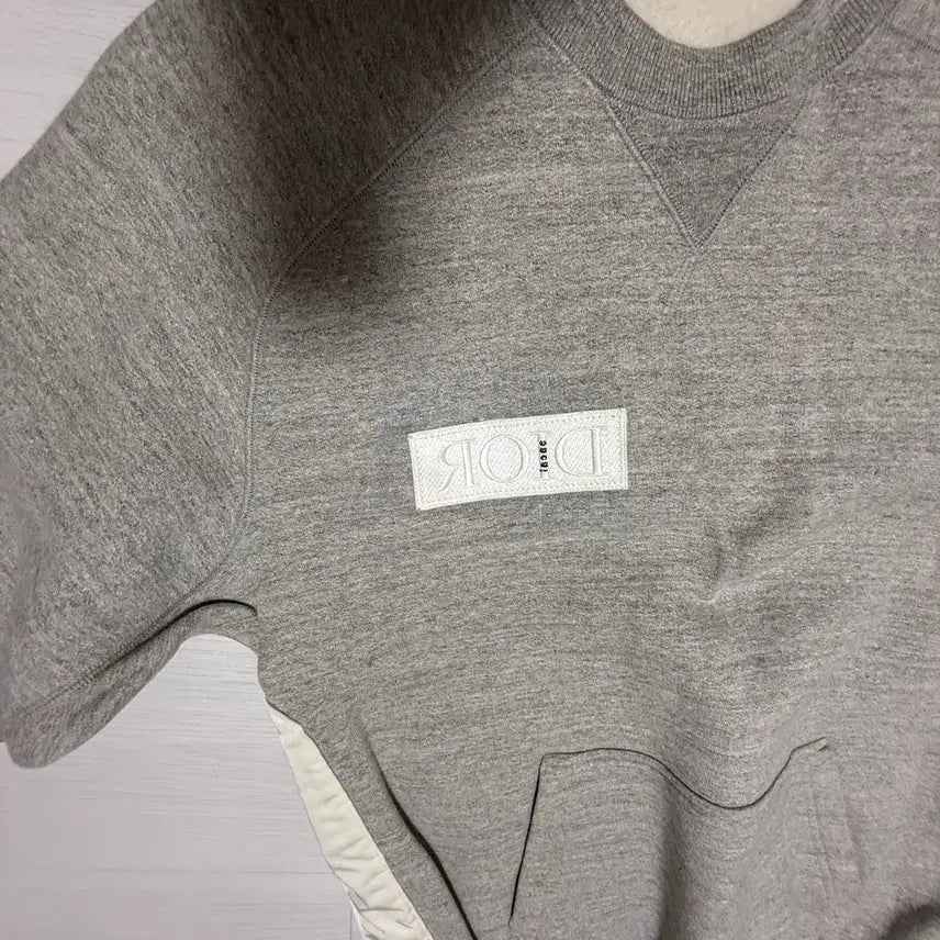 [BUNJANG] Dior x Sacai Sweatshirt Gray / 디올X사카이 맨투맨 그레이