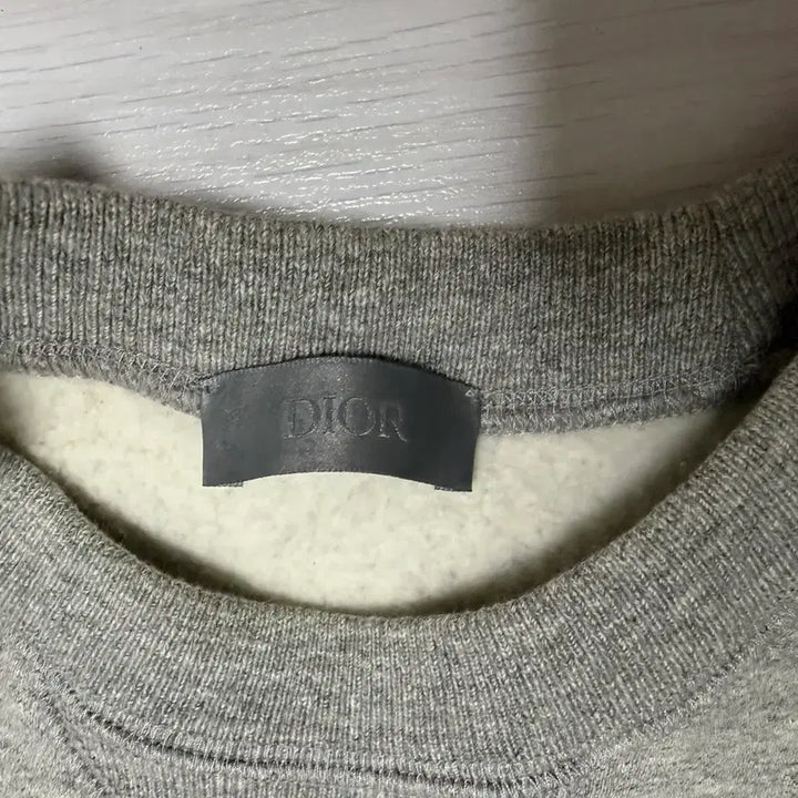 [BUNJANG] Dior x Sacai Sweatshirt Gray / 디올X사카이 맨투맨 그레이