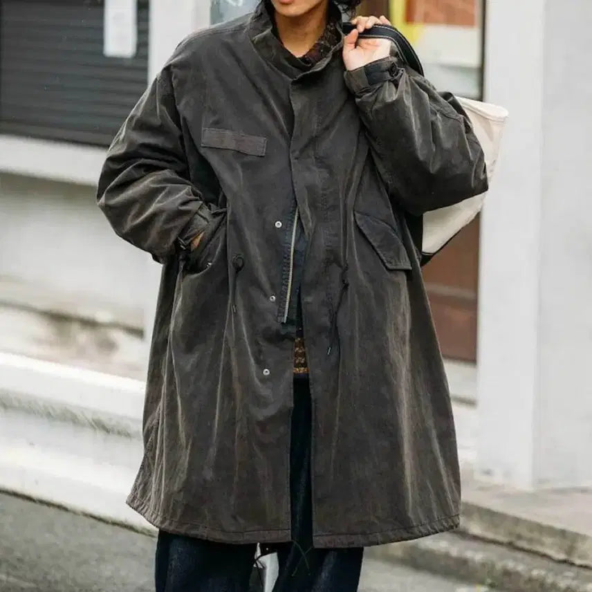 [BUNJANG] Freaks Store M-65 Liner Set Faded Black Jacket / [L] 프릭스스토어 M-65 라이너 세트 페이디드 블랙
