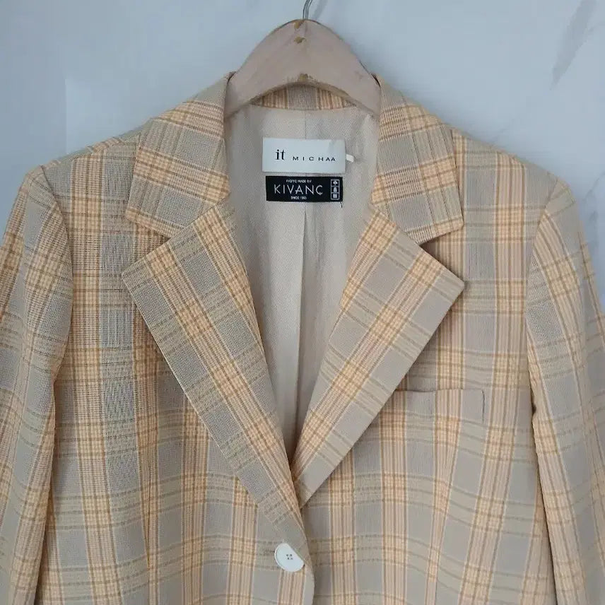 [SOLD OUT] 잇미샤 체크 자켓