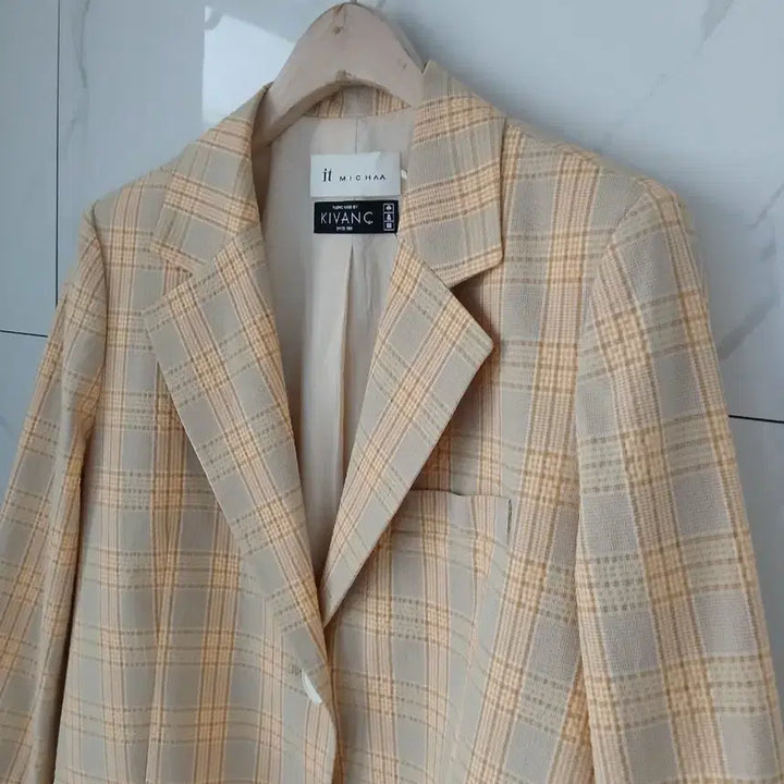 [SOLD OUT] 잇미샤 체크 자켓