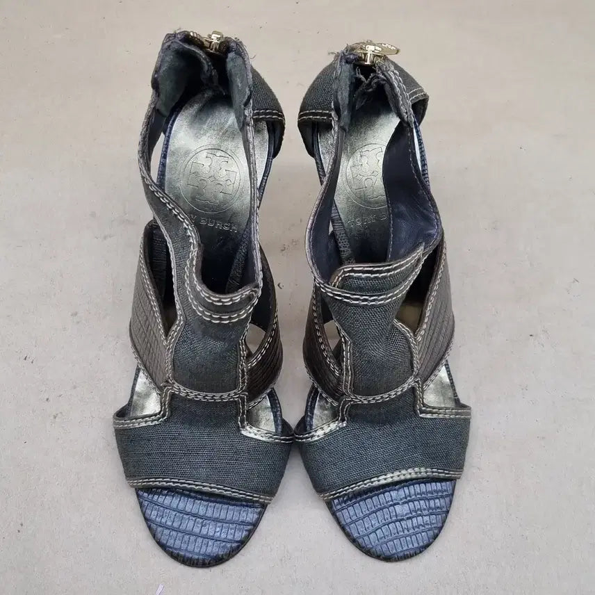 [BUNJANG] Tory Burch Gladiator Sandals Heels 230 / 토리버치 글레디에이터 샌들 힐230 굽11