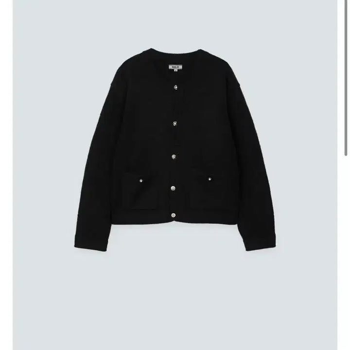 [BUNJANG] Mura Aer Halogen Black Cardigan / 무라 아에르 할로겐 블랙 가디건