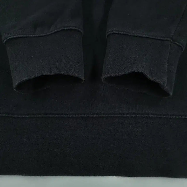 [BUNJANG] Nike Big Swoosh Logo Raglan Cotton Blend Sweatshirt / 나이키 블랙 화이트 빅스우시 로고 레글런 코튼블렌드 맨투맨 티셔츠 L