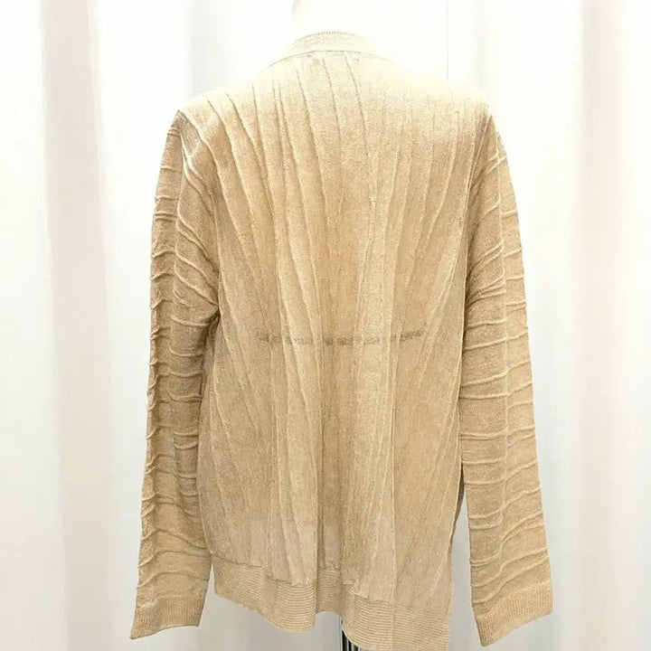 [BUNJANG] SYSTEM Gold Beige Sheer Knit Top / 새옷급시스템 SYSTEM 골드베이지 시스루 니트 20년식 새옷급