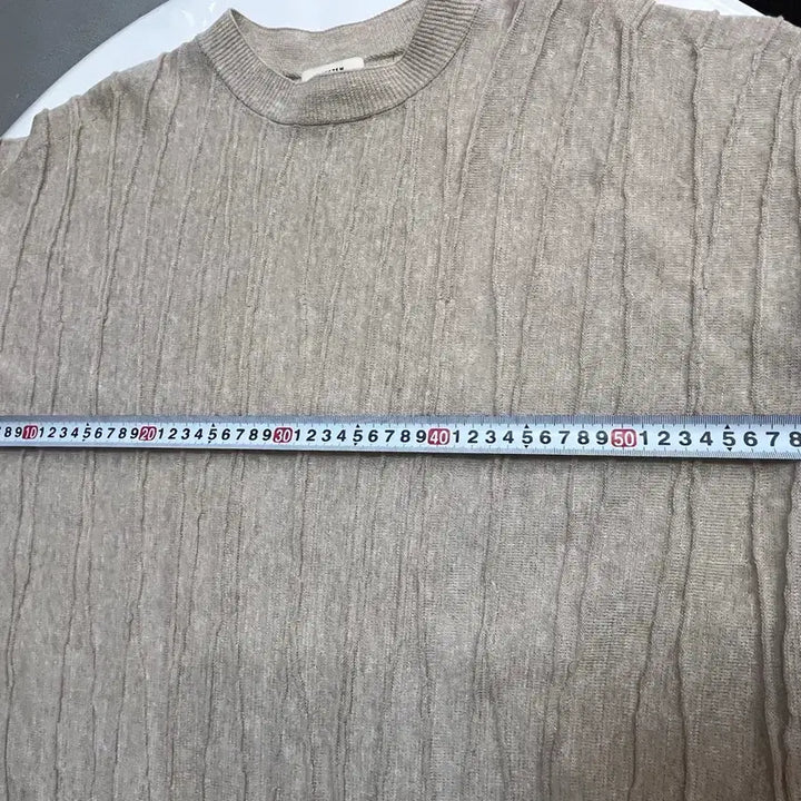 [BUNJANG] SYSTEM Gold Beige Sheer Knit Top / 새옷급시스템 SYSTEM 골드베이지 시스루 니트 20년식 새옷급