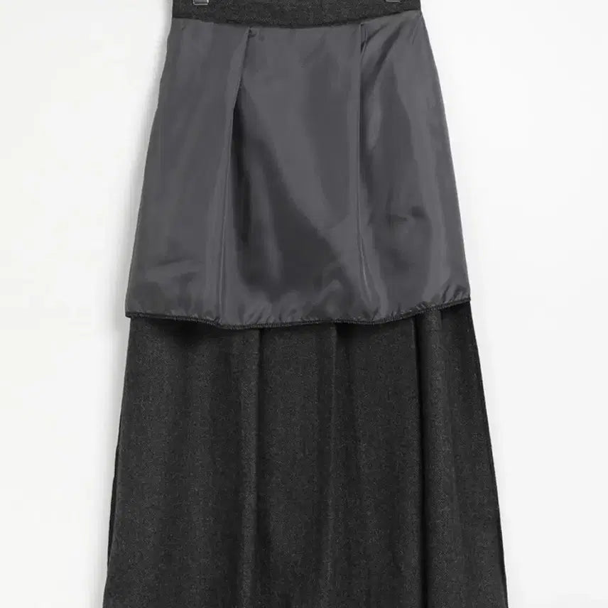 [BUNJANG] Twee Herringbone Wool Pleated Long Skirt / (새상품) 트위 헤링본 울스커트 롱스커트 플리츠스커트