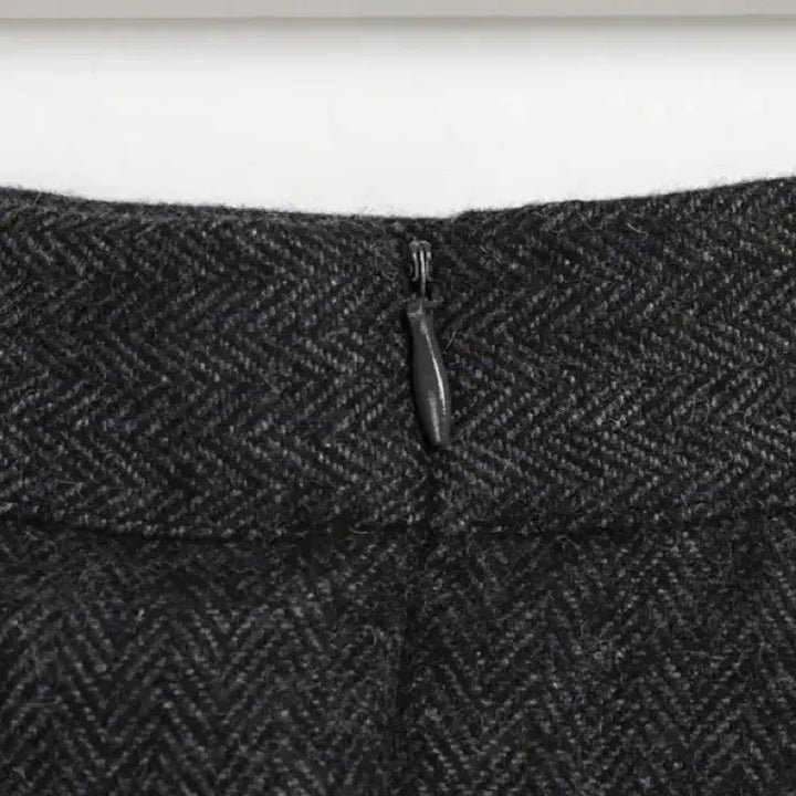 [BUNJANG] Twee Herringbone Wool Pleated Long Skirt / (새상품) 트위 헤링본 울스커트 롱스커트 플리츠스커트