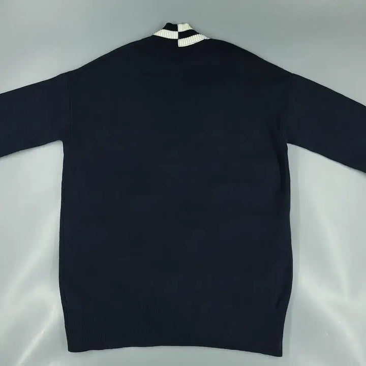 [BUNJANG] Tommy Hilfiger Jeans Navy White Yellow Colorblock Logo Lined Jacket / 타미힐피거 진스 네이비 화이트 옐로우 배색 체스트로고 스펠아웃 라이닝 브