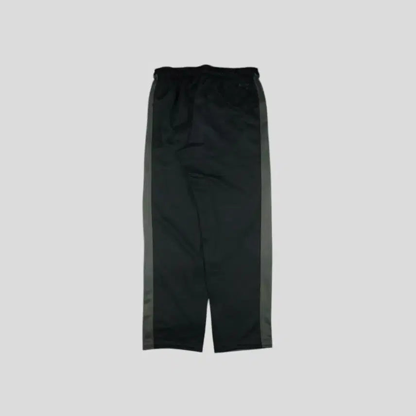 [BUNJANG] Nike Gray Black Swoosh Logo Lined Jersey Pants / 나이키 블랙 그레이 배색 스우시 로고 라이닝 밴딩 드라이핏 져지팬츠 트레